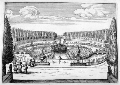 Süs çeşmesi ve bahçe tasarımı, 1664 by Georg Andreas Bockler