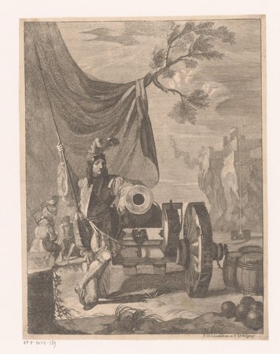 Silahlı nişancı by Georg Andreas Wolfgang