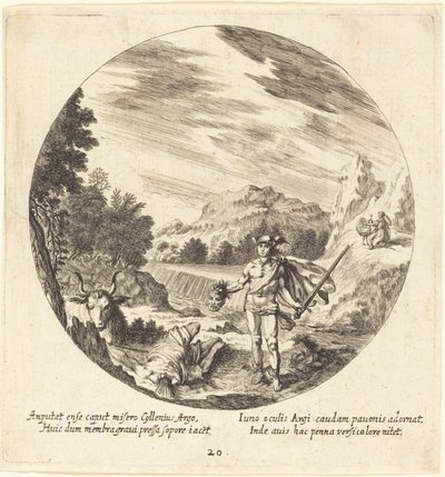Merkür Öldüren Argus by Georg Andreas Wolfgang the Elder