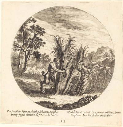 Pan ve Sirinks by Georg Andreas Wolfgang the Elder