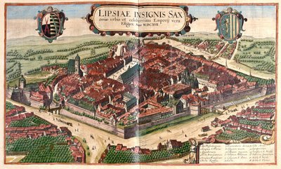 Leipzig (Lipsia), Almanya - Georg Braun