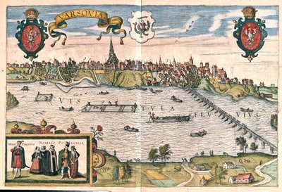 Varsavia, Polonya - Georg Braun