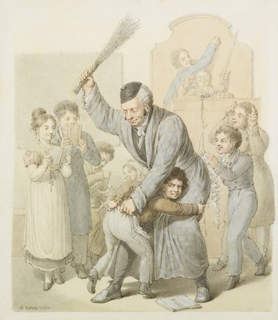 Okul Sınıfında Ceza by Georg Emanuel Opiz