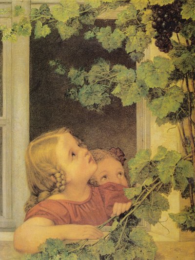 Penceredeki çocuklar by Georg Friedrich Kersting