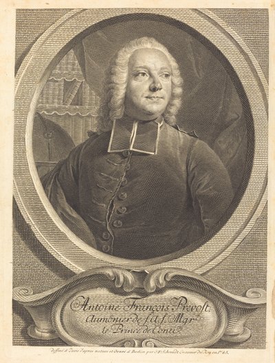 Antoine François Prevost by Georg Friedrich Schmidt
