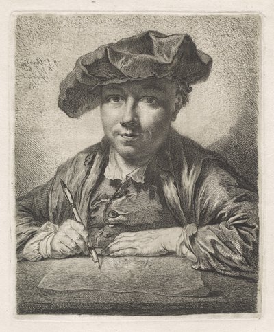 Otoportre by Georg Friedrich Schmidt