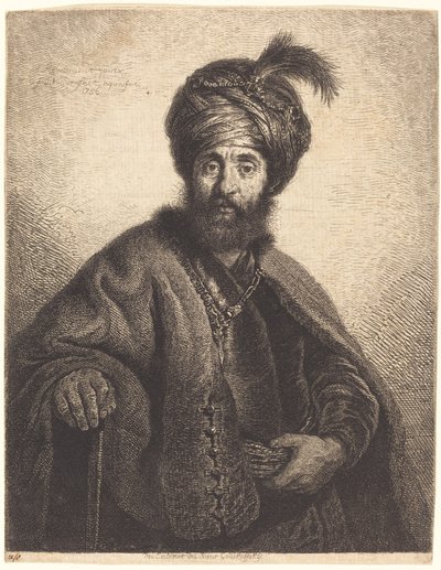 Farsça by Georg Friedrich Schmidt after Rembrandt van Rijn