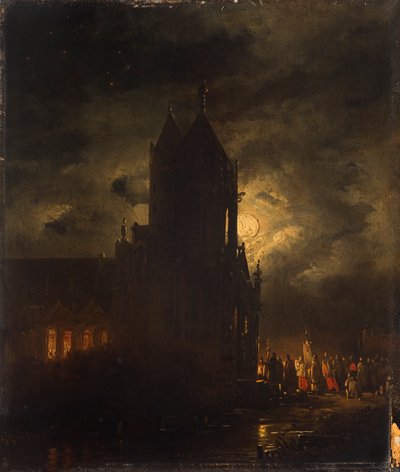 gece alayı by Georg Gillis van Haanen