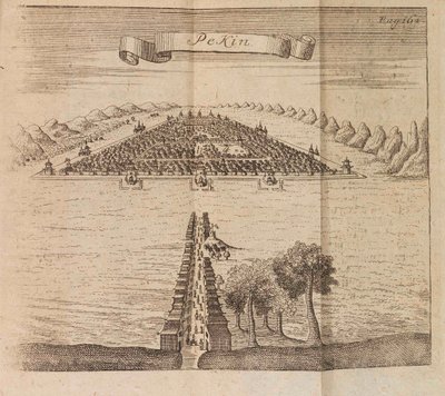 Pekin. Büyük Çar I. Petro tarafından düzenlenen Pekin elçiliğinin seyahat günlüğü, 1719. by Georg Johann Unverzagt