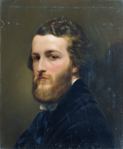 kendi kendine portre by Georg Koberwein