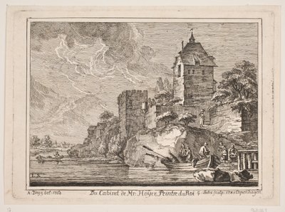 eski bir kale by Georg Mathias Fuchs