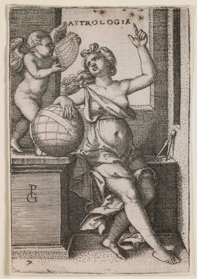 Astroloji, “Liberal Sanatlar” dizisinden by Georg Pencz