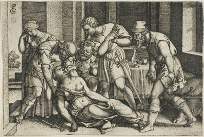 Lucretia'nın ölümü by Georg Pencz