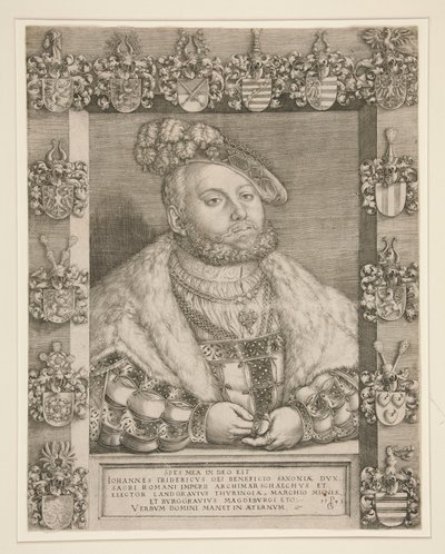 Bilge Frederick, Saksonya Seçmeni by Georg Pencz