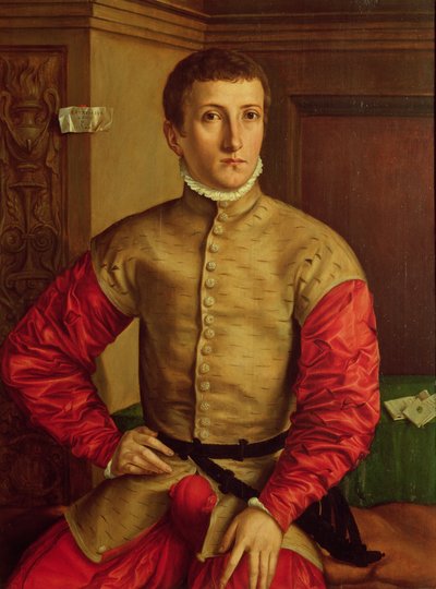 Genç Bir Adamın Portresi, 1544 by Georg Pencz