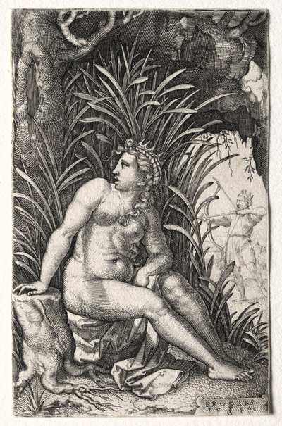 Procris, 1539. by Georg Pencz