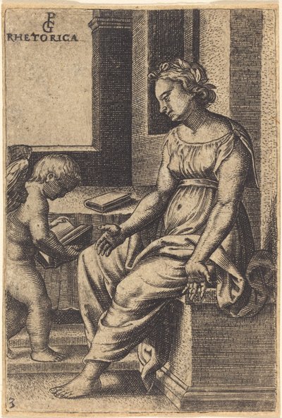 retorik by Georg Pencz