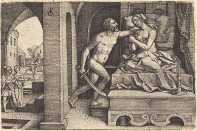 Tarquin ve Lucretia by Georg Pencz