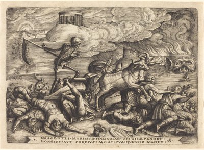Ölümün Zaferi by Georg Pencz