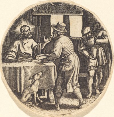 Aç beslemek için by Georg Pencz