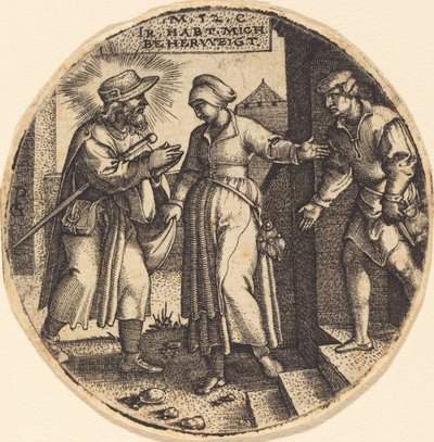 Hacıları Barındırmak by Georg Pencz