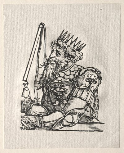 Eski Ahit'in Tiranları: Nebukadnezar. by Georg Pencz