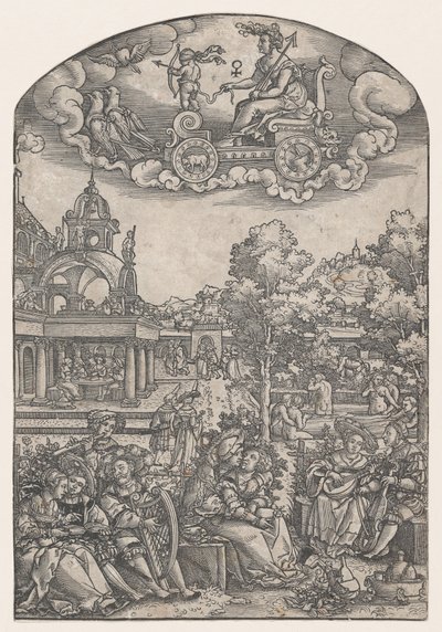 Yedi Gezegenden Venüs. by Georg Pencz