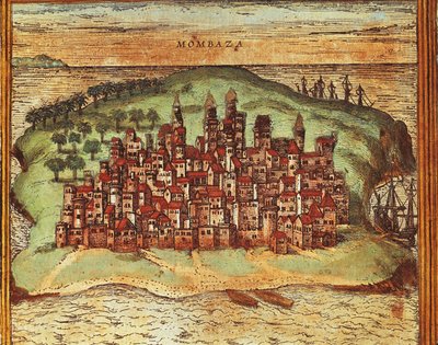 Mombasa, Kenya, Civitates Orbis Terrarum