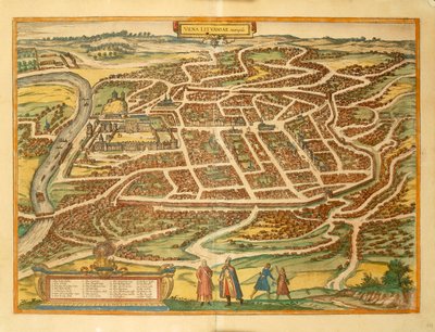 Dünya Şehirlerinden Vilnius, Georg Braun by Georg Braun and Hogenberg Franz