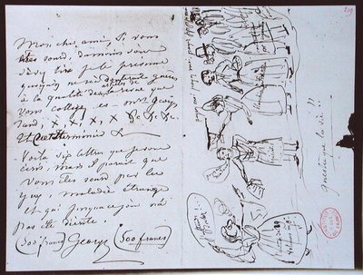 Fonds Lovenjoul E858 Ms 937 1.219 George Sand