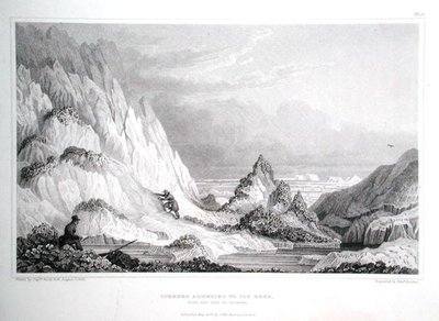 Edward Finden (1791-1857) tarafından kazınmış Sir John Franklin (1786-1847) tarafından 