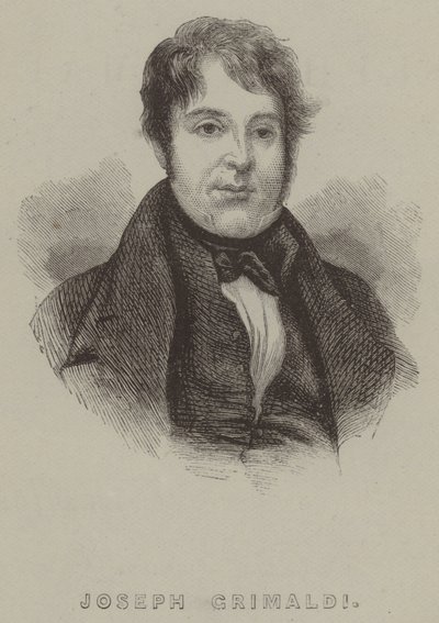 Joseph Grimaldi (gravür) by George (after) Cruikshank