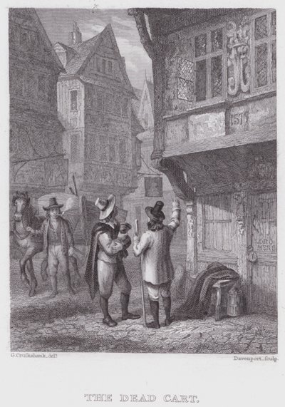 Ölü Araba (gravür) by George (after) Cruikshank