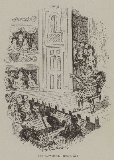 Son Şarkı (gravür) by George (after) Cruikshank