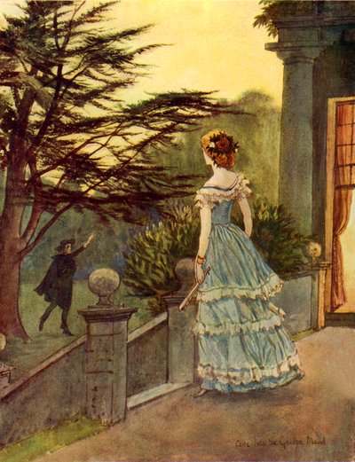 Maud (renkli taş baskı) by George 9th Earl of Carlisle Howard
