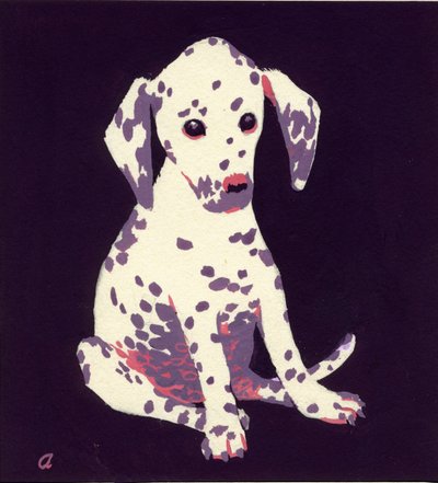 Dalmaçyalı Köpek Yavrusu, 1950