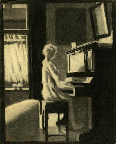 Dorothy Piyano Çalıyor, 30 Kasım 1931 by George Adamson