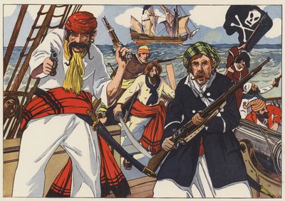 Bartholemy ve adamları, hararetli ve kanlı işlerine hazırdı. by George Alfred Williams