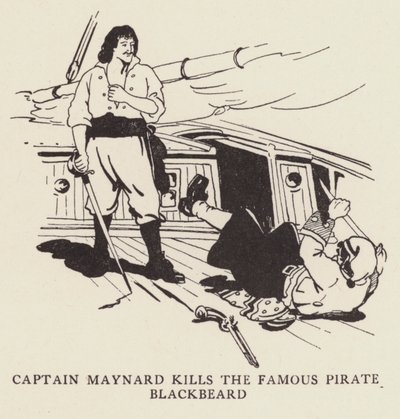 Kaptan Maynard, ünlü korsan Karasakal