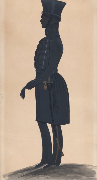 Albay H.J. Daniell, tam boy sola, 1827-44. by George Angelo Crowhurst
