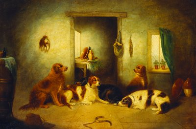 Ustayı Beklerken, 1870 by George Armfield