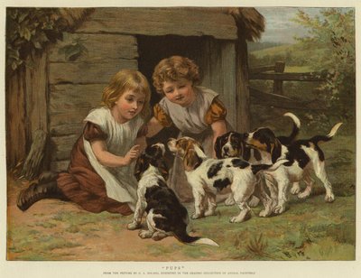 yavrular by George Augustus Holmes