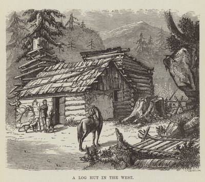Batıda Bir Günlük Kulübe by George Augustus Sala