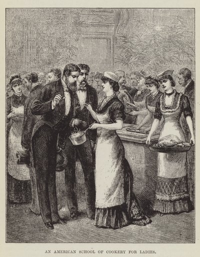 Bayanlar için Amerikan Aşçılık Okulu by George Augustus Sala