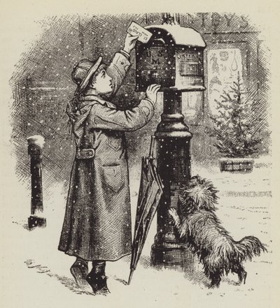 Mektup Göndermek by George Augustus Sala