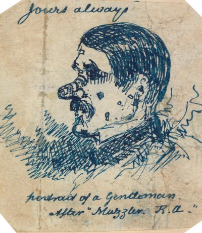 Otoportre by George Augustus Sala