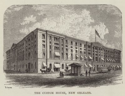Özel Ev, New Orleans by George Augustus Sala