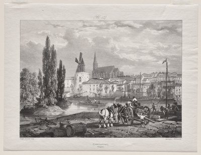 Antik Fransa'da pitoresk ve romantik yolculuklar (Languedoc II, bölüm I): Castelnaudary by George Barnard