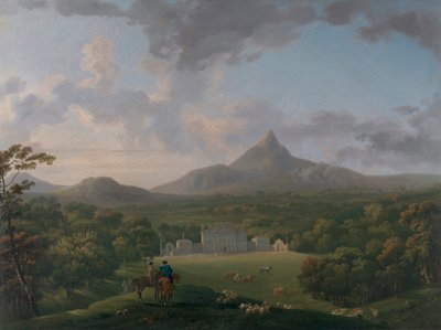 Powerscourt, County Wicklow, İrlanda by George Barret
