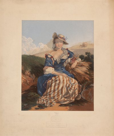 Köyün Güzeli by George Baxter